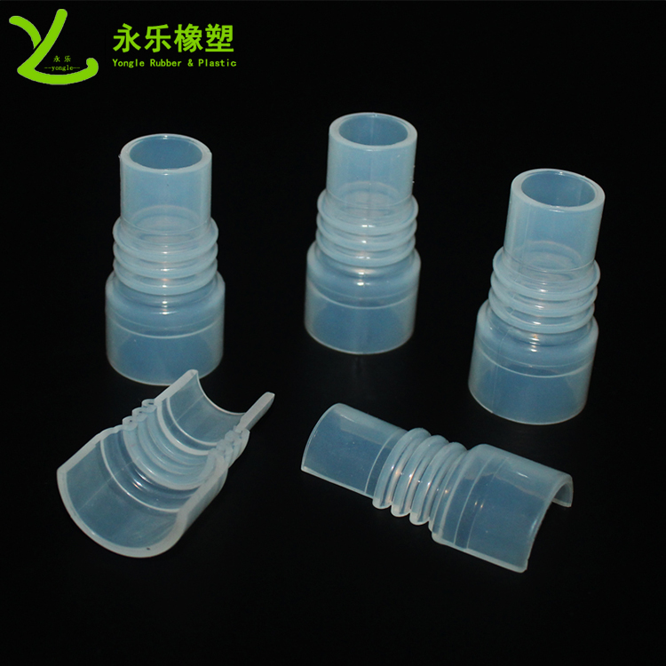 濱海新硅膠波紋管，硅膠波紋套管，醫(yī)用波紋硅膠套管