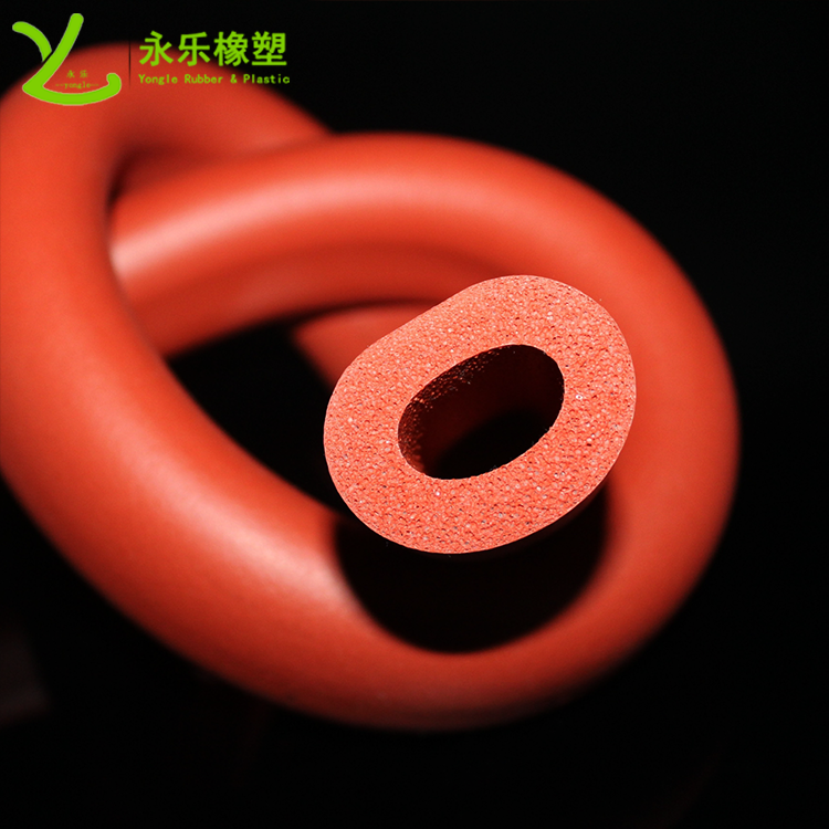 發(fā)泡硅膠管，耐高溫發(fā)泡硅膠管，阻燃硅膠發(fā)泡管，硅膠發(fā)泡管