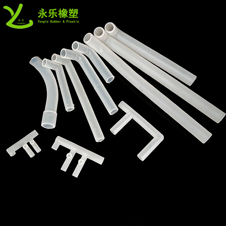 醫(yī)用硅膠彎管，模壓硅膠彎管，血氧儀硅膠彎管
