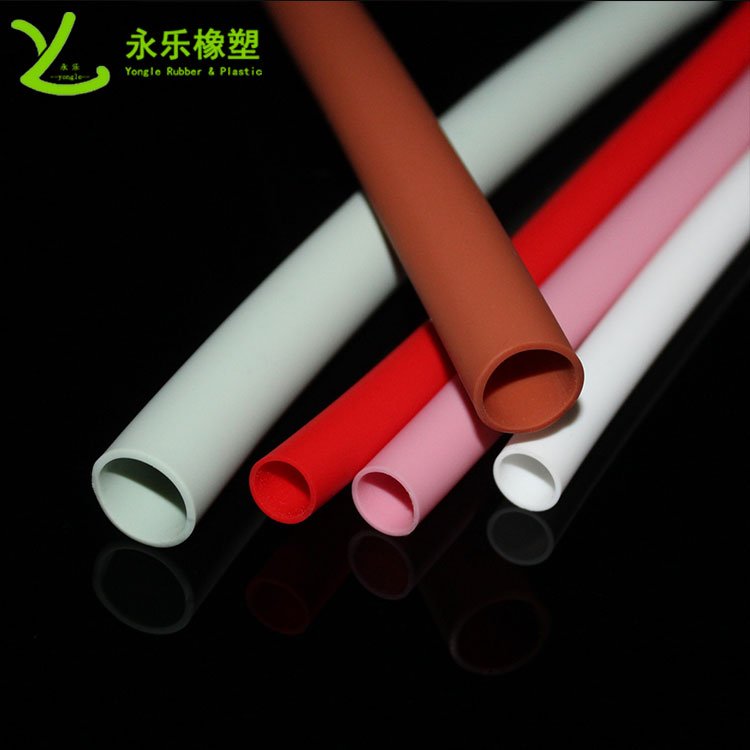 濱海新擠出硅膠管，硅膠磨砂管，擠出水煙硅膠管