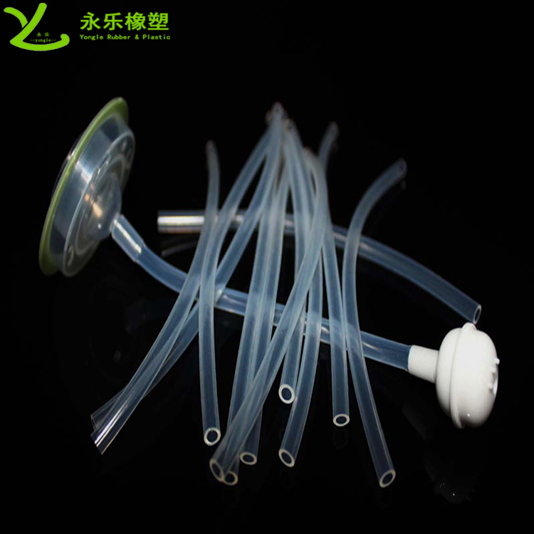 東麗擠出奶瓶硅膠管，食品級透明奶瓶硅膠管，耐高溫硅膠管