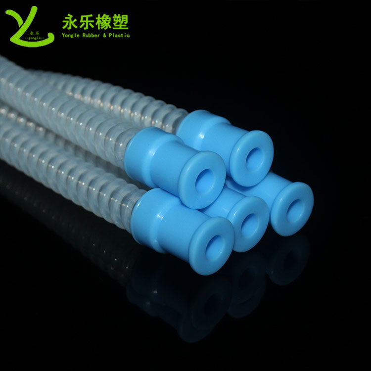 市轄呼吸機(jī)硅膠波紋管，醫(yī)用硅膠波紋管，無氣味硅膠波紋管