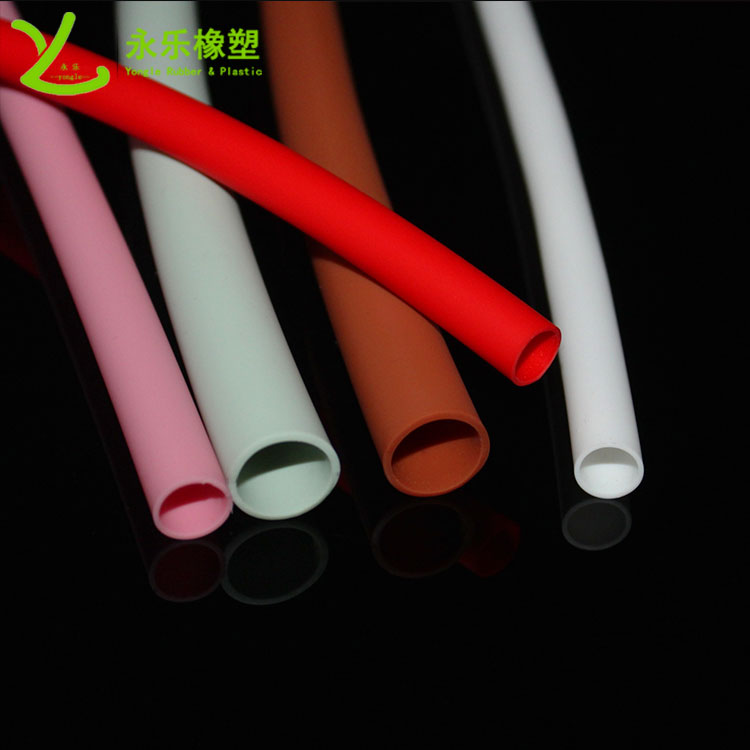 濱海新擠出硅膠管，硅膠磨砂管，擠出水煙硅膠管