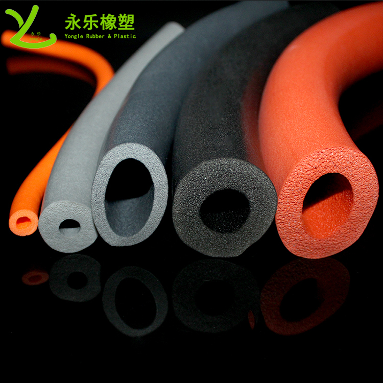 擠出發(fā)泡硅膠管，耐高溫發(fā)泡硅膠管，彩色發(fā)泡硅膠管