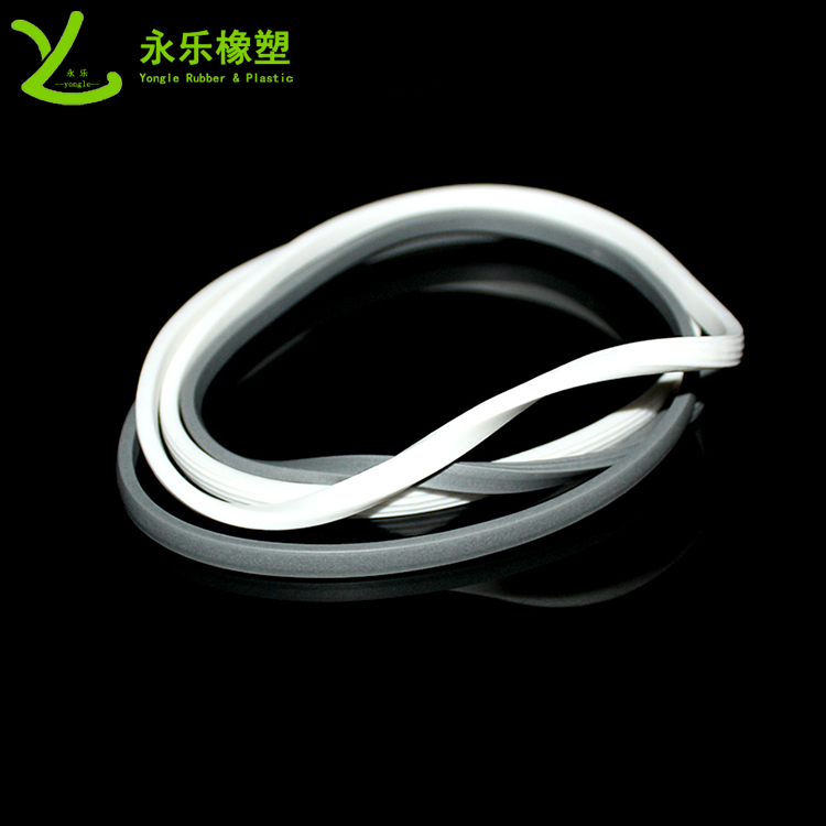 濱海新發(fā)泡硅膠密封圈，防水發(fā)泡硅膠條，粘接發(fā)泡硅膠圈