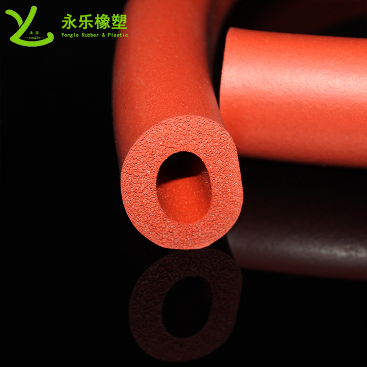 發(fā)泡硅膠管，耐高溫發(fā)泡硅膠管，阻燃硅膠發(fā)泡管，硅膠發(fā)泡管