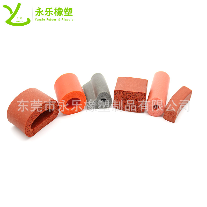 河西硅膠海綿密封條,.發(fā)泡密封條,耐高溫發(fā)泡硅膠條 硅膠條廠