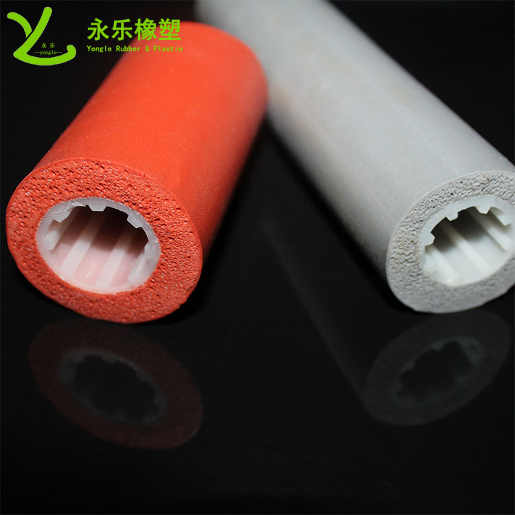 河北復(fù)合發(fā)泡硅膠管，耐高溫發(fā)泡硅膠管，保溫發(fā)泡硅膠管