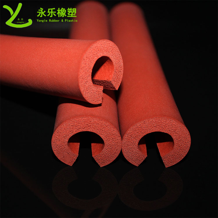 河西開(kāi)口發(fā)泡硅膠管