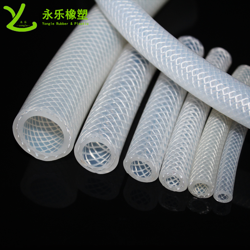 復(fù)合編織硅膠管，制氧機(jī)編織硅膠管，鉑金編織硅膠管