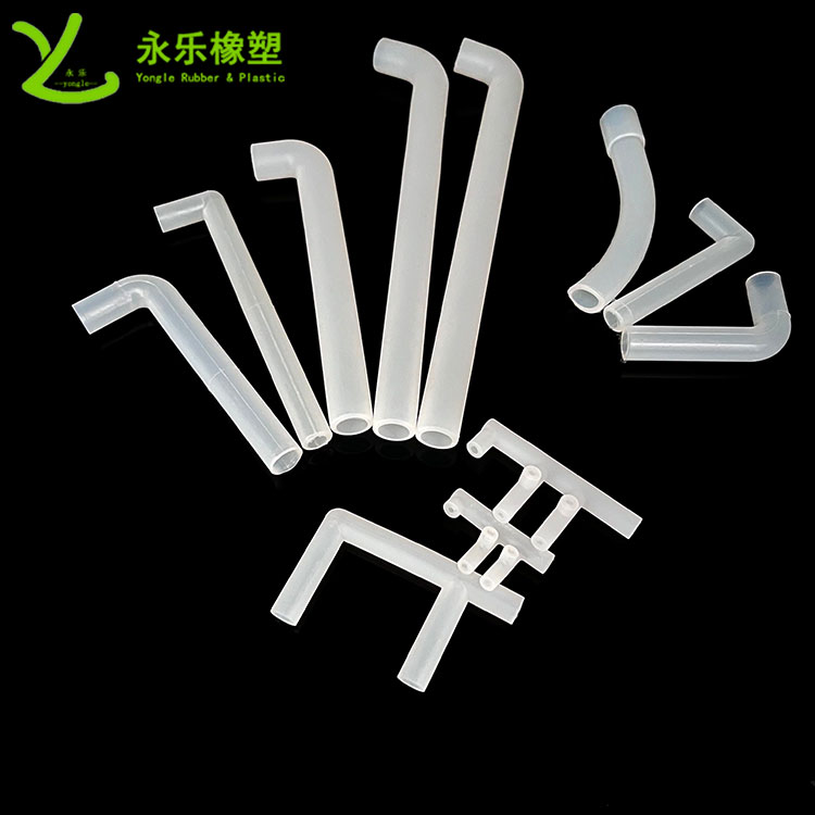 醫(yī)用硅膠彎管，模壓硅膠彎管，血氧儀硅膠彎管