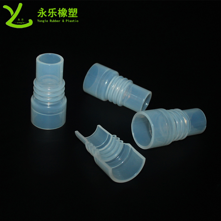 濱海新硅膠波紋管，硅膠波紋套管，醫(yī)用波紋硅膠套管