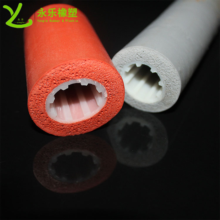 河北復(fù)合發(fā)泡硅膠管，耐高溫發(fā)泡硅膠管，保溫發(fā)泡硅膠管