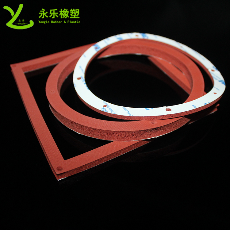 定制模壓發(fā)泡硅膠墊，無氣味模壓發(fā)泡硅膠墊，耐高溫模壓發(fā)泡硅膠墊