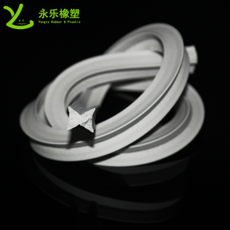 寧河硅膠泡棉膠條，阻燃硅膠泡棉膠條，耐高溫發(fā)泡硅膠條
