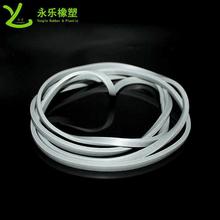 濱海新發(fā)泡硅膠密封圈，防水發(fā)泡硅膠條，粘接發(fā)泡硅膠圈